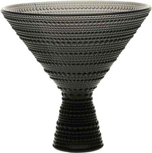 Vista 4 de Fortessa Jupiter - Vaso de Martini con cuentas y reborde de 11.5 onzas (juego de 2), transparente