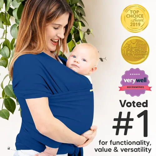 Vista 7 de KeaBabies Cambiador de pañales portátil y portabebés KeaBabies – Cambiador de bebé plegable impermeable – Todo en 1 Original transpirable Baby