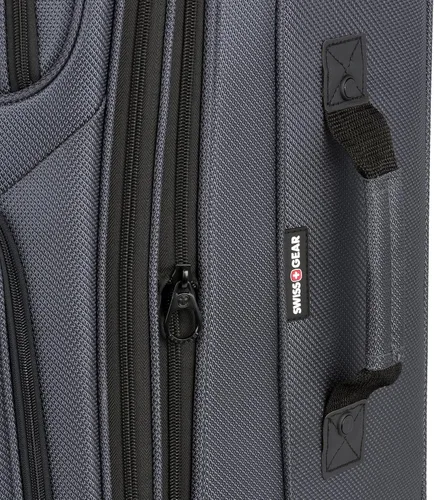 Vista 31 de SwissGear - Equipaje suave expandible Sion con ruedas, Negro