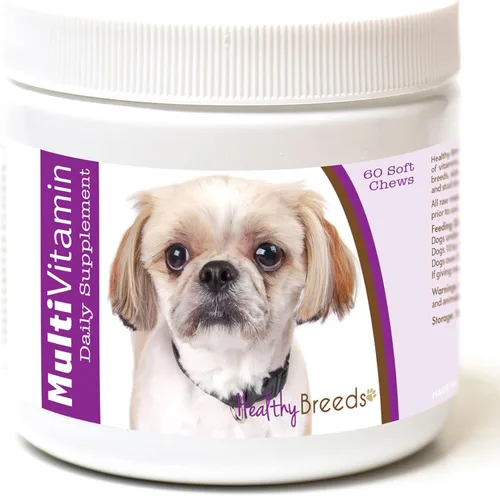 Vista 49 de Healthy Breeds Affenpinscher - Masticables blandos multivitamínicos, 60