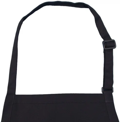Vista 7 de Voila - Delantales de cocina para mujeres y hombres, negro, ajustable, dos bolsillos delanteros, divertido y lindo delantal de cocina francesa