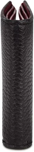 Vista 4 de CUADRA - Cartera para hombre piel de ciervo talla única color negro