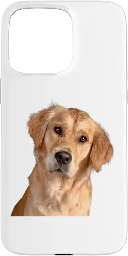 Vista 31 de American Golden Retriever Dog Sweet and Quizzical Case for iPhone 17