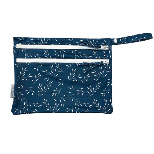 Vista 22 de BapronBaby Adventure Awaits - Bolsa impermeable con dos bolsillos con cremallera, reutilizable para la hora de comer, pañales, cochecitos