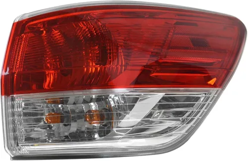 Vista 194 de Ensamble de luz trasera exterior TRQ para lado del conductor izquierdo trasero. Compatible con Toyota Corolla XLE 2020, 2021, 2022 y Toyota Corolla