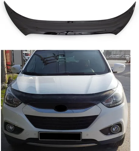 Vista 16 de BMY Deflector de capó para Audi A3 Sedan 2015-2020, protector de insectos