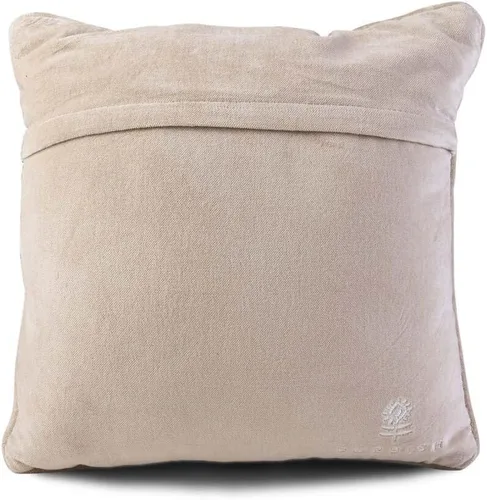 Vista 4 de FURBISH Needlepoint Almohada Decorativa de Sofá - Leave by Nine - 11"x11" - Pequeña Almohada Bordada de Diseñador para Sala de Estar, Sofá, Diván