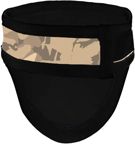 Vista 4 de Camuflaje limpio fácil del color del PVC de la equivalencia de la ventaja del PB de la protección 1.6 ft m de la radiación del escudo/del cuello