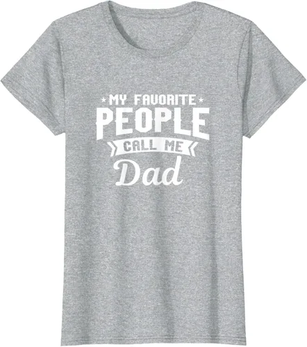 Vista 28 de My Favorite People Call Me Dad - Camiseta divertida, Negro, S