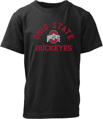 Vista 140 de Wes and Willy Camiseta de algodón orgánico de manga corta para niños de la NCAA