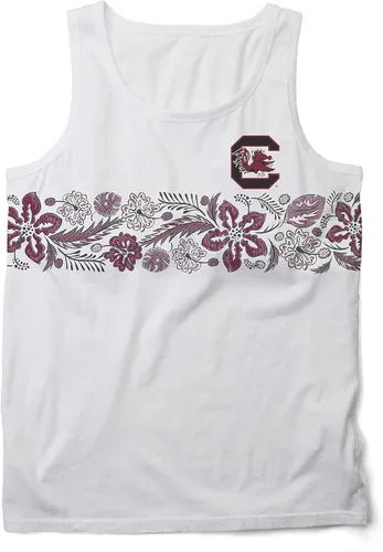 Vista 6 de Wes and Willy Camiseta sin mangas floral para hombre