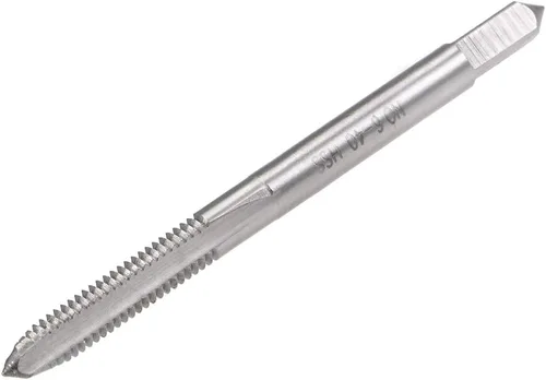 Vista 7 de uxcell Macho de la máquina 1/4-28 UNF Rosca 2B Tornillo de acero de alta velocidad roscado herramienta de roscado