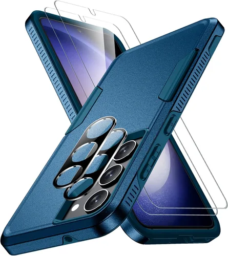 Vista 14 de SPIDERCASE Funda para Samsung Galaxy Z Fold 8, protector de pantalla integrado, protección de bisagra, función atril, funda protectora de cuerpo