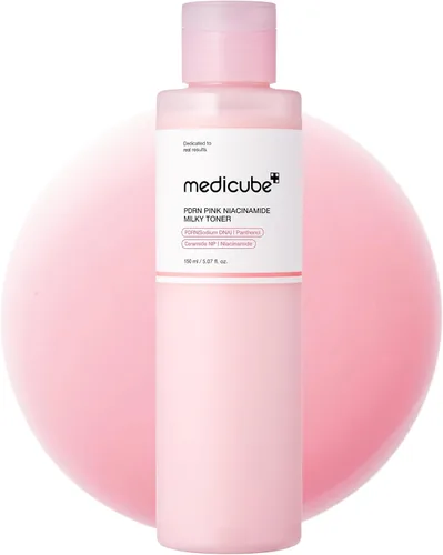 Vista 10 de medicube PDRN Toner Rose PDRN Peptide Toner Tipo ligero y acuoso para estimular la piel, calmante y calmante, tono de piel desigual con rosa