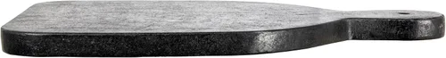 Vista 3 de Bloomingville Tabla ancha de corte de mármol o embutidos con mango, color negro