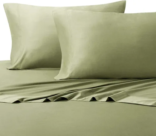 Vista 6 de Royal Bedding Viscosa hecha de sábanas de bambú, tela suave y naturalmente pura, sábanas 100% tejidas para un sueño refrescante, juego de 3 piezas