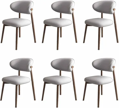 Vista 13 de Solid Wood Dining Chairs Kitchen Chairs Set of 2 Mid Century Modern Dining Chairss with Wooden Frame and Upholstered, Armless, Cafe Casual Chairss