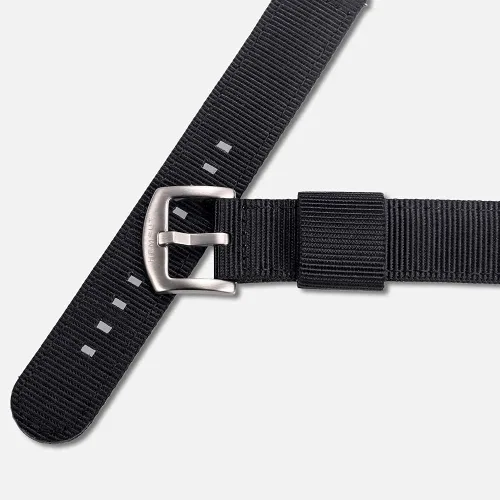 Vista 8 de torbollo Correa de reloj de liberación rápida extral larga para muñecas grandes, correa de reloj dura de 0.709 in para muñecas grandes, correa