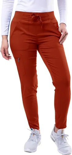 Vista 14 de Adar Pro Scrubs para mujeres - Pantalones de uniforme médico tipo jogger de yoga supremos Manzana