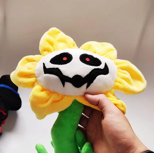 Vista 6 de CHAOZI0 Figuras de peluche de Undertale, peluches de Undertale hechos a mano, regalo para niños de 25 cm