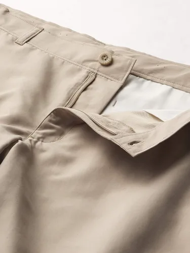 Vista 3 de Nautica Boys' School Uniform Khaki Shorts, Moisture Wicking Performance Fabric, Wrinkle & Fade Resistant