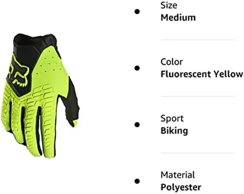 Vista 5 de Guante Fox Racing Pawtector de motocross para hombre
