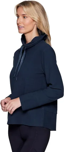 Vista 3 de RBX Active - Sudadera ligera y suave de forro polar para mujer