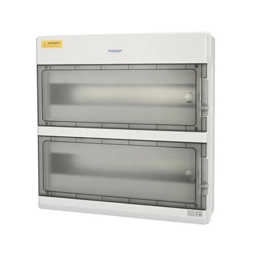 Vista 17 de MOLLOM Caja de protección de distribución MCB del disyuntor de 2 vías Ht