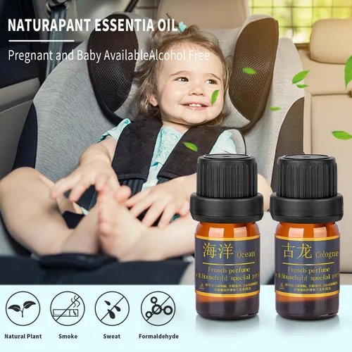 Vista 9 de Kwak's Recambios de ambientador de automóvil, aceite esencial para renovador de automóvil, juego de Navidad hecho de extractos de plantas naturales