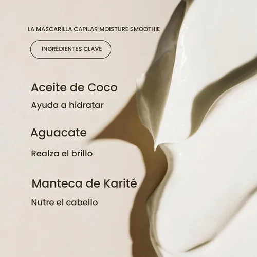 Vista 8 de Raw Sugar The Moisture Smoothie Bundle - Champú, acondicionador y mascarilla capilar, cuidado del cabello para cabello seco dañado, formulado sin