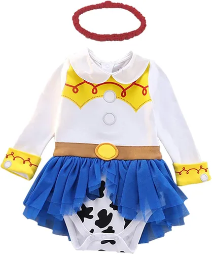 Vista 22 de Disfraz de princesa para niñas pequeñas, disfraz de tutú de Halloween, mameluco de Navidad Nn11
