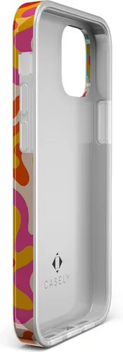 Vista 9 de Casely Funda para iPhone 11 Color tropical Splash Retro abstracto Diseño clásico ultra delgado