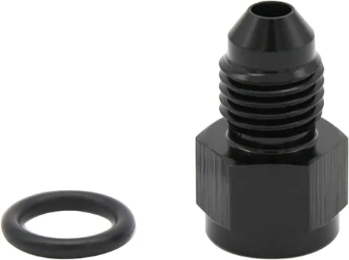 Vista 16 de 1/8 NPT hembra a -3 AN AN3 macho Flare Thread Expander adaptador Expander Accesorios de manguera Aluminio Negro