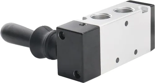 Vista 4 de Baomain Válvula de control manual de palanca de mano 4H310 – 10 G3/entrada de aire 8" 5 Way 2 Posición