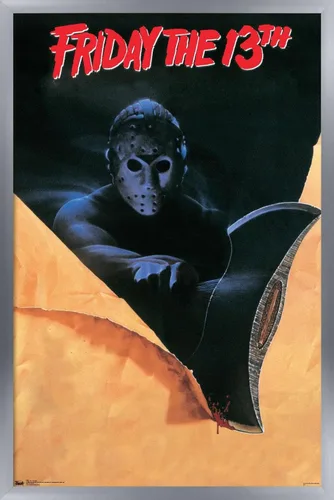 Vista 7 de Trends International Friday The 13th - Póster de pared de una hoja, 22.375 x 34 pulgadas, versión premium sin marco