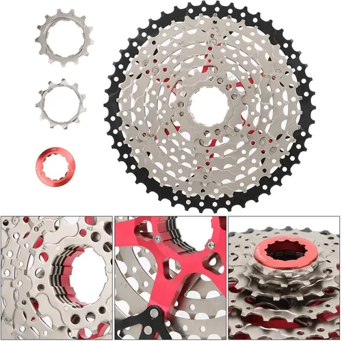 Vista 8 de 8 velocidad 46t engranaje grande bicicleta de montaña hueco casete Freewheel accesorio