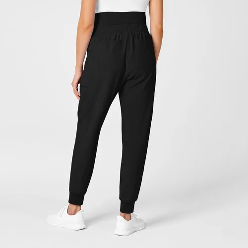 Vista 3 de WonderWink, pantalones de maternidad para mujer W123 Negro