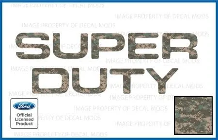 Vista 26 de 2008-2016 Insertos de letras para portón trasero (calcomanías delgadas) de reemplazo para Ford F250 F350 F450 Super Duty (2008-2016) Bandera