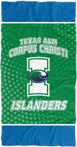 Vista 41 de LOGOVISION Manta Abilene Christian University, 30x60 Logo Dots CottonFront/PolyBackBeachTowel
