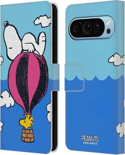 Vista 74 de Head Case Designs Officially Licensed Peanuts Charlie & Woodstock Nap Halfs and Laughs Leather Wallet Case Compatible with Google Pixel 8