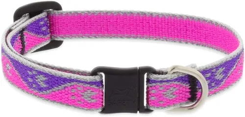 Vista 10 de Collar de seguridad reflectante para gatos de 1/2 pulgada de ancho con diamante verde que se ajusta de 8 a 12 pulgadas