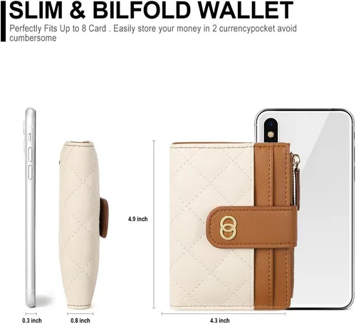 Vista 6 de CLUCI Maletín monedero para mujer con cartera
