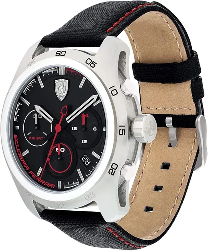Vista 3 de Scuderia Ferrari Reloj de cuarzo 0830444 para hombre, Rojo -, Correa