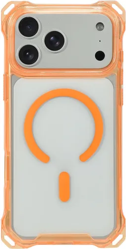 Vista 53 de Funda magnética para iPhone 13 Pro Max, con marco suave magnético transparente, parte trasera de PC, cubierta protectora contra golpes con cordón