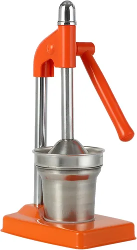 Vista 6 de Hand Juicer Press Stainless Steel Hand Press Manual Juicer, Effortless Fruit Squeezer for Oranges, Citrus, Lemons and More