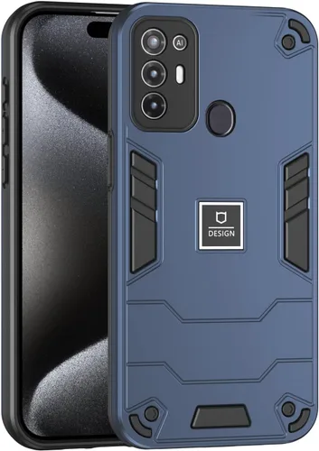 Vista 209 de Funda compatible con Redmi A1, compatible con Redmi A2 2 en 1 [PC dura + TPU], funda de teléfono negra