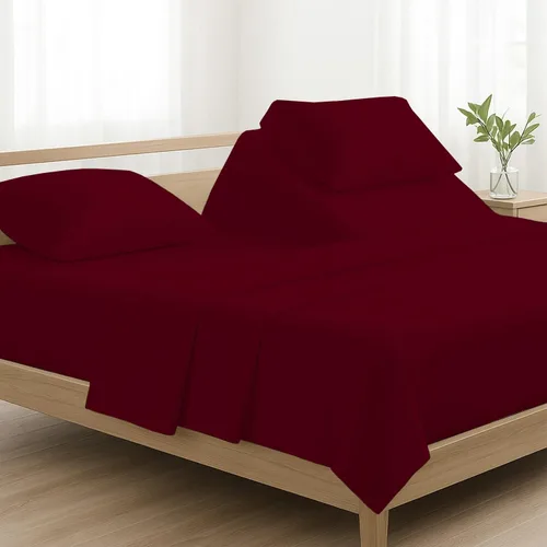 Vista 17 de 4 piezas de lujo Split Top Queen 100% algodón egipcio de 800 hilos (ajustable, parte superior flexible tamaño queen) sábanas divididas de 28