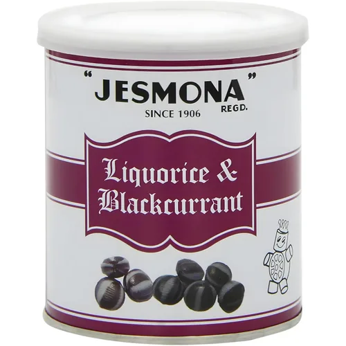 Vista 9 de Jesmona Old Fashioned Mint Humbugs - Lata de dulces duros ingleses con centro de caramelo, lata de regalo de dulces duros británicos resellables