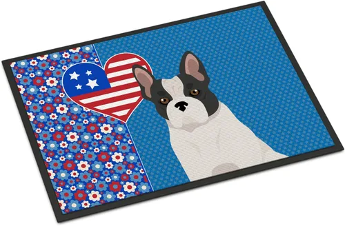 Vista 82 de Caroline's Treasures WDK5119JMAT Airedale Terrier USA - Tapete para interiores o exteriores, 24 x 36 pulgadas, tapete para puerta delantera