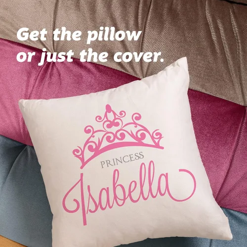 Vista 3 de Pattern Pop Almohada personalizada de princesa